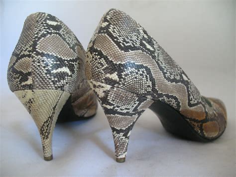 fake snake skin shoes|genuine snakeskin shoes for women.